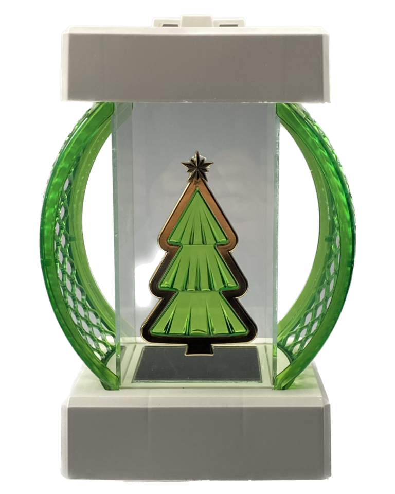 Openwork Circle + Christmas Tree