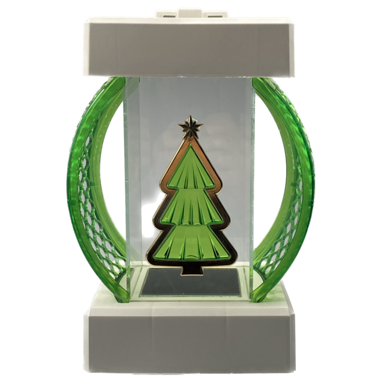 Openwork Circle + Christmas Tree