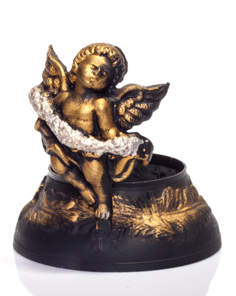 dekorationsteile-fur-grablichtern-ganzjahrig-A1 Kleiner Engel